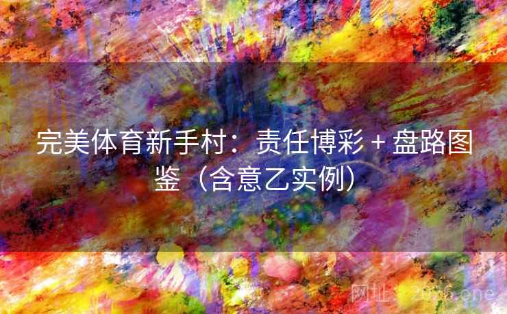 完美体育新手村：责任博彩 + 盘路图鉴（含意乙实例）  第2张