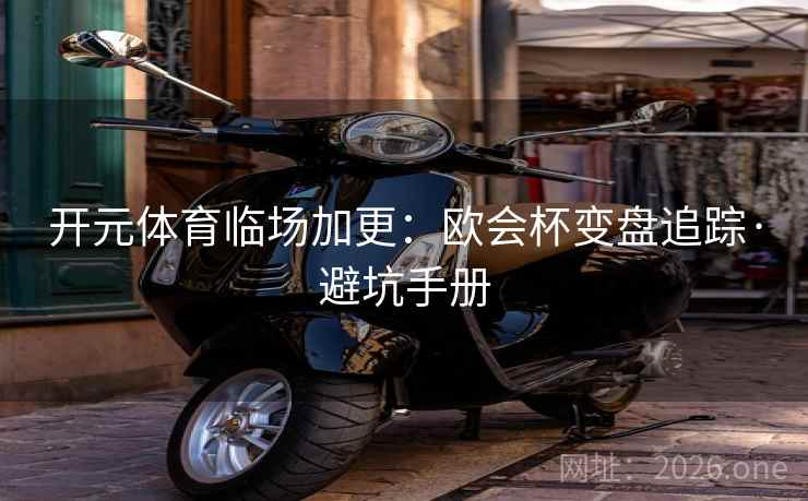 开元体育临场加更：欧会杯变盘追踪·避坑手册  第2张