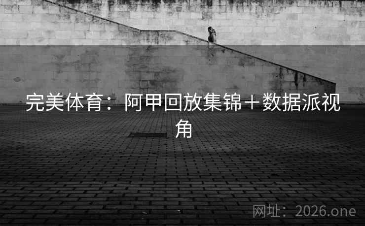 完美体育：阿甲回放集锦＋数据派视角